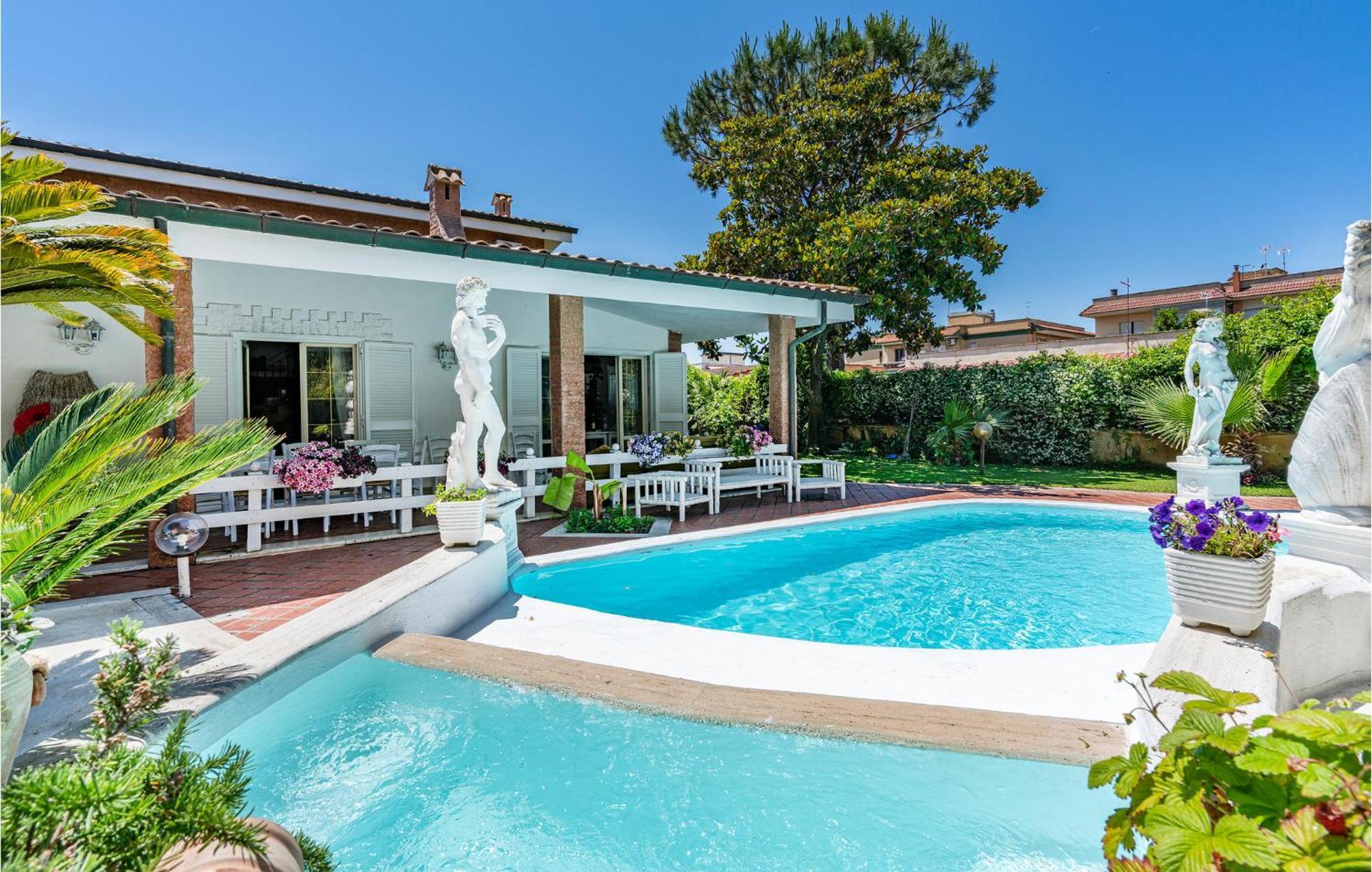 Beautiful Home In Fiumicino With Wifi Bagian luar foto